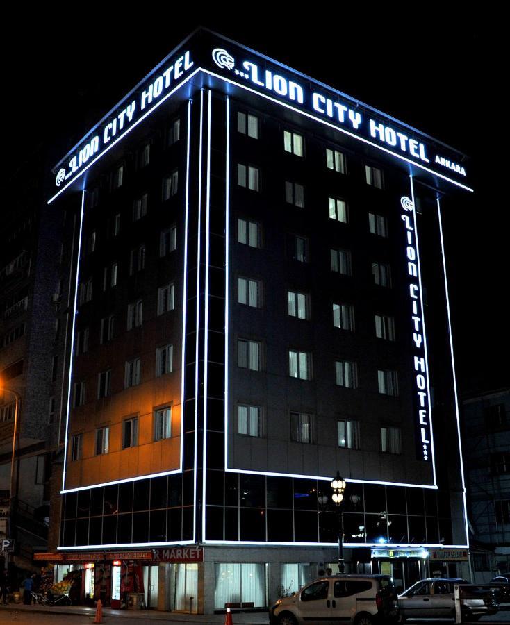 Lion City Hotel Ankara Exterior foto